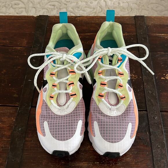 Nike Air Max 270 React SE Light Arctic Pink Size 6.5 - Picture 5 of 8